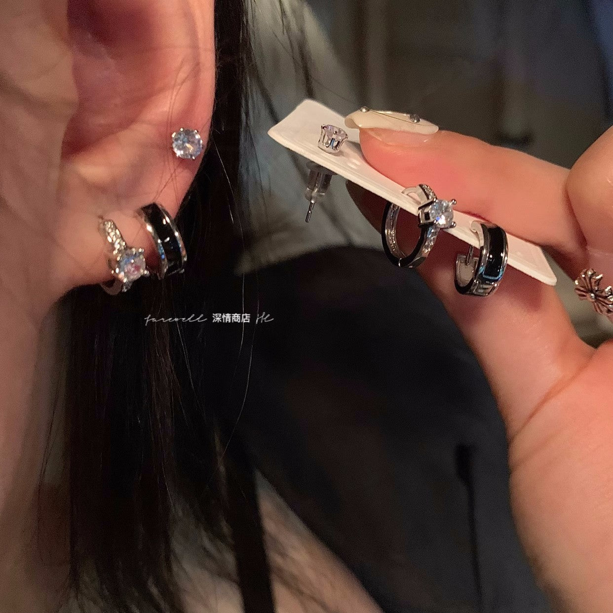 6件套耳飾時尚耳環