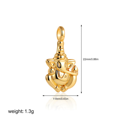 金色鋯石眼睛墜飾項鍊－細節特寫38｜https://igowo.tw/