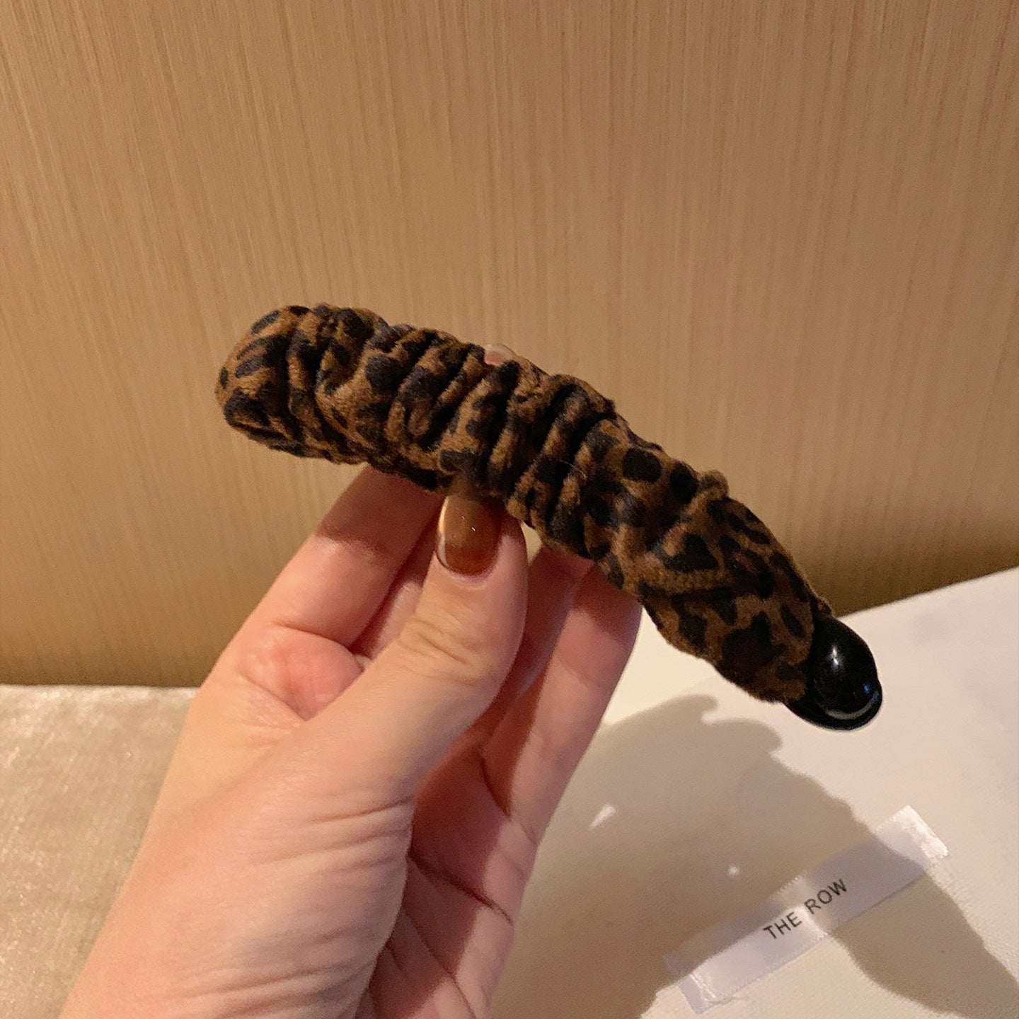 絨面簡約髮夾