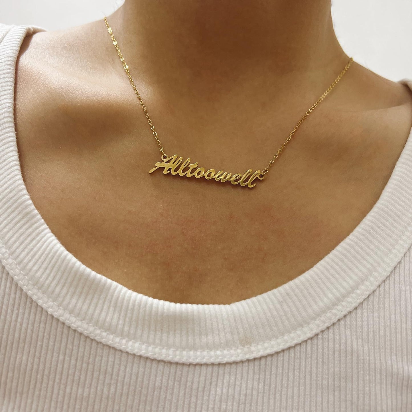 不銹鋼蛇形雙層疊戴項鍊