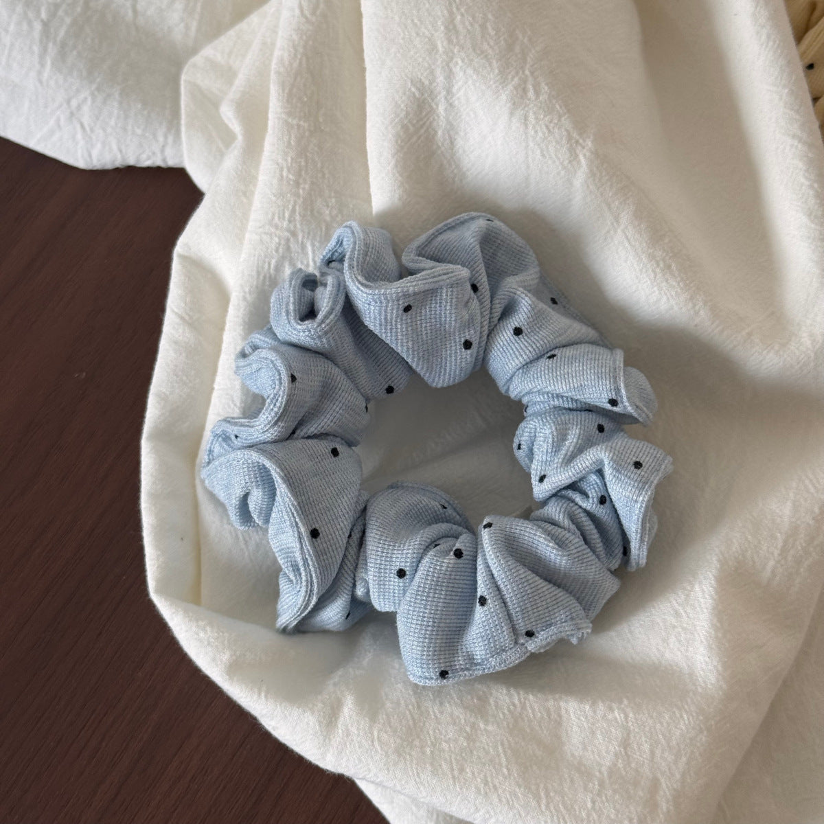 波點簡約髮箍－小波點小圈-粉色款細節｜https://igowo.tw/
