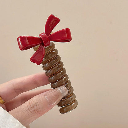 蝴蝶結簡約髮圈