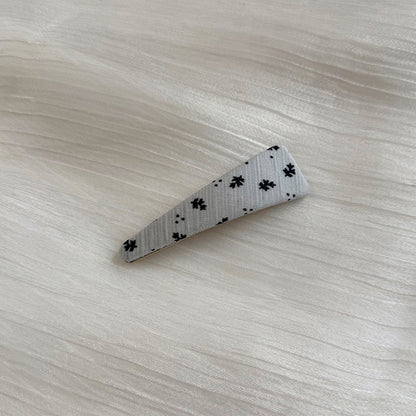 橢圓簡約髮夾