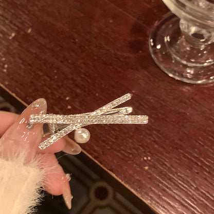 珍珠簡約髮夾