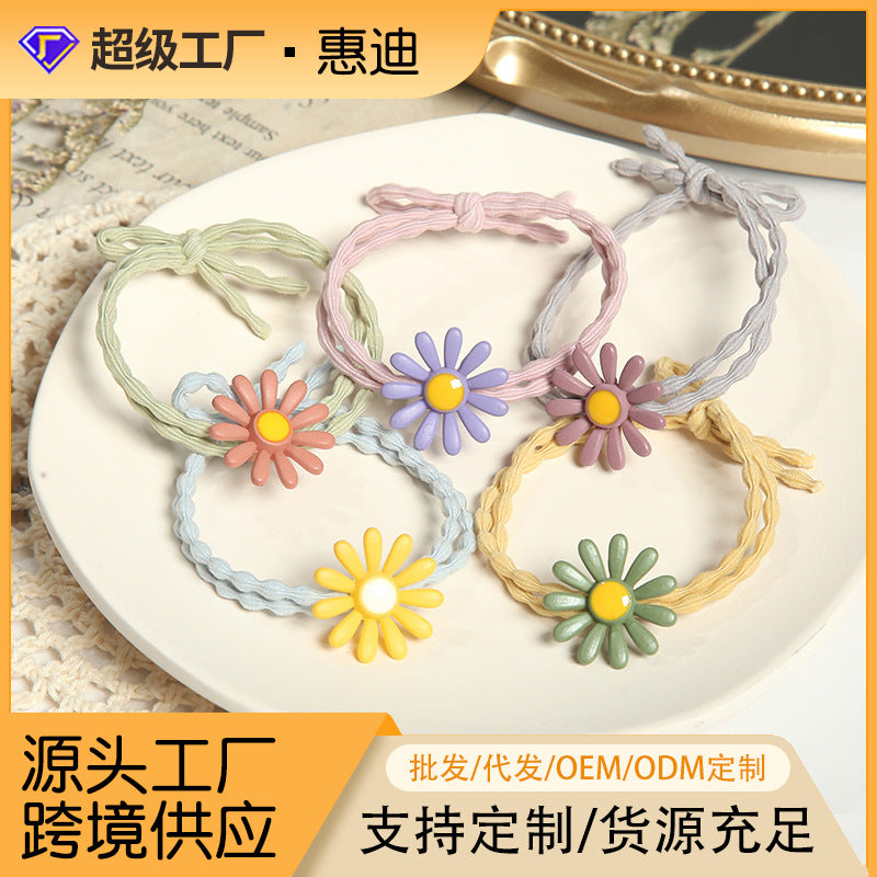 繽紛雛菊髮圈－商品主圖｜https://igowo.tw/