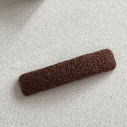 布面簡約髮夾