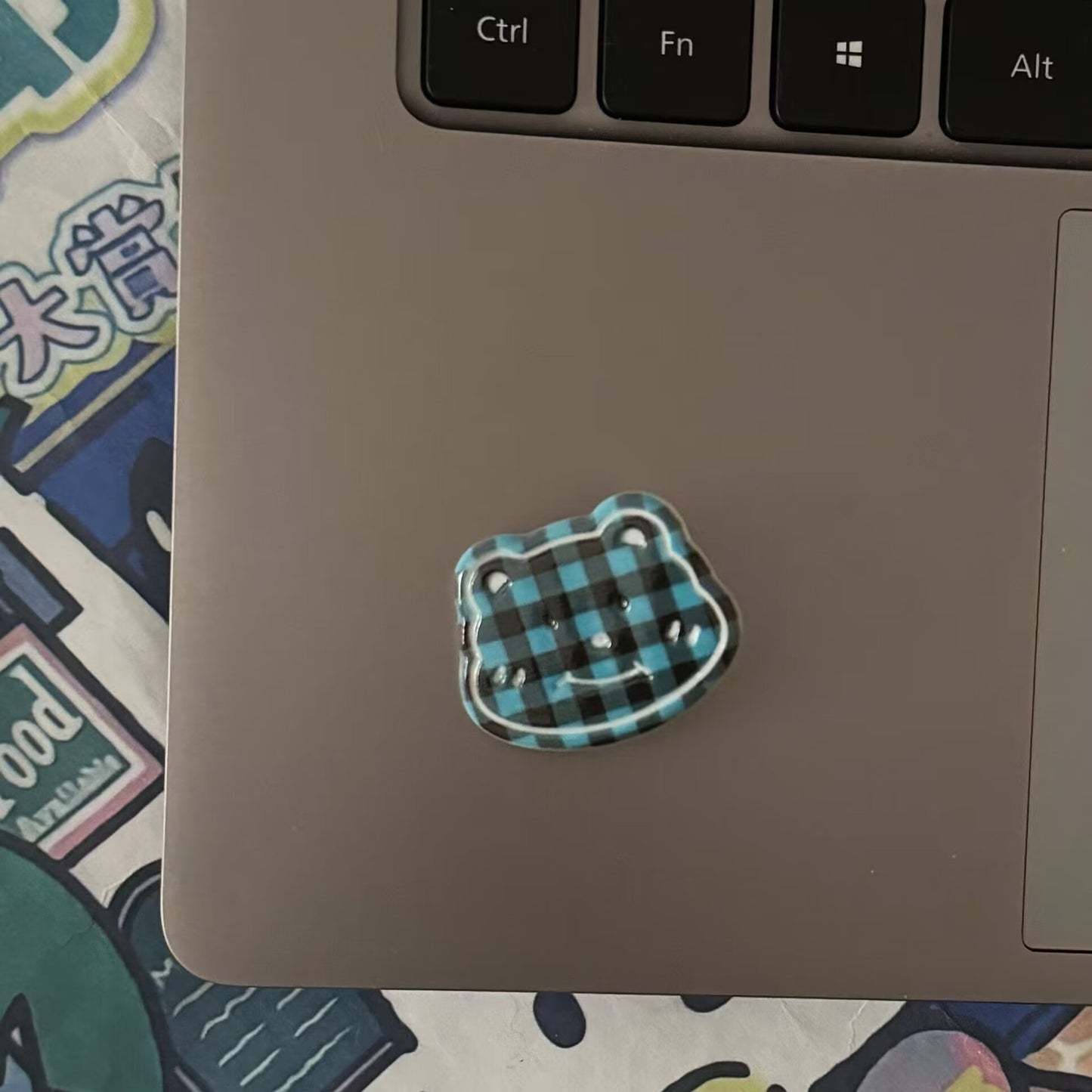 棕色小熊髮夾
