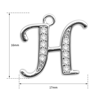 字母微鑲項鍊