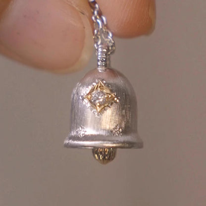銀色鋯石星星拉絲項鍊－商品主圖｜https://igowo.tw/