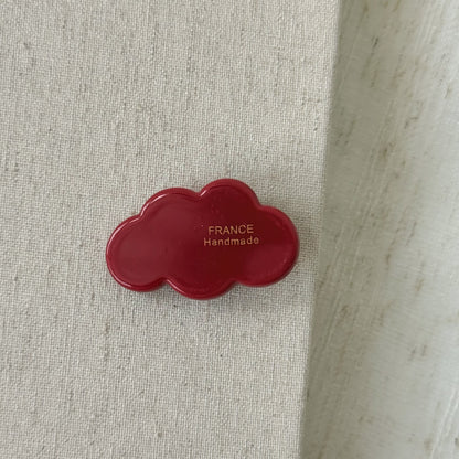 醋酸板材雲朵簡約髮夾