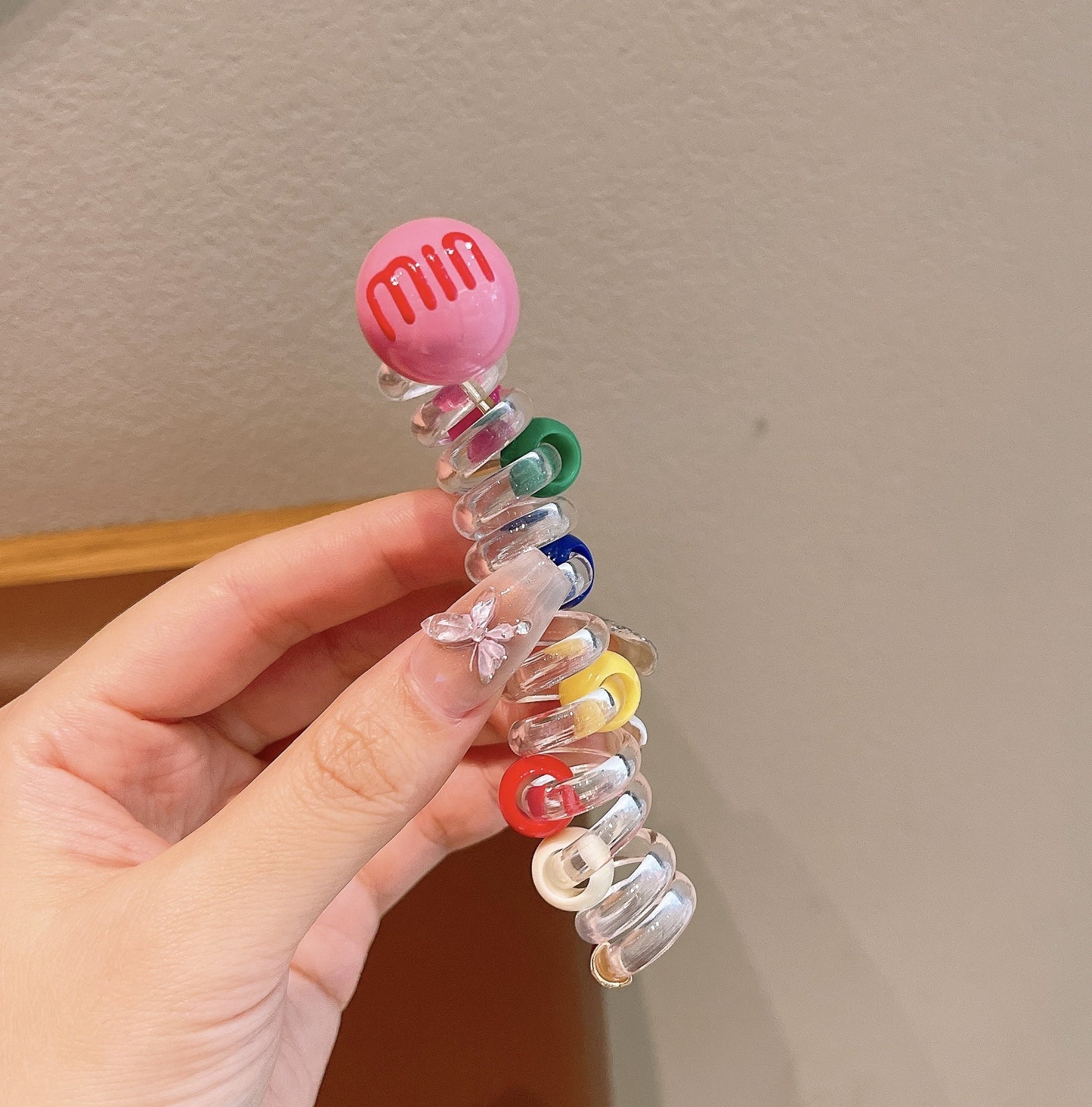 彩色簡約髮圈