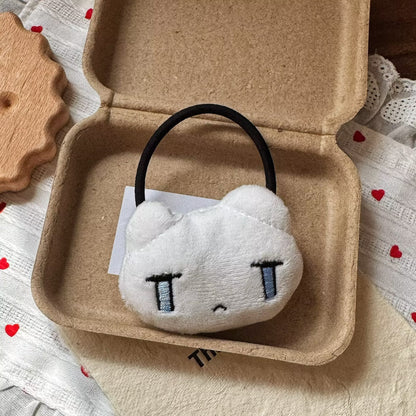 小熊卡通髮圈－商品主圖｜https://igowo.tw/