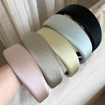 寬版簡約髮箍－商品主圖｜https://igowo.tw/