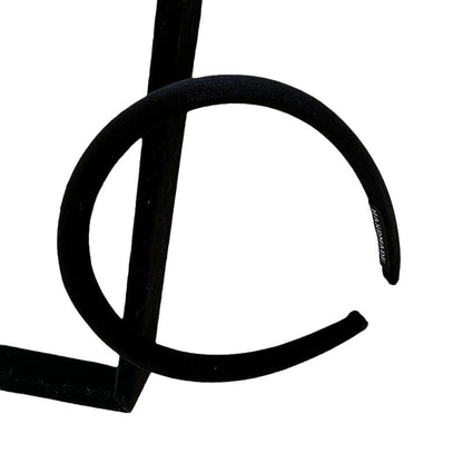 絨面簡約髮箍－細節特寫3｜https://igowo.tw/