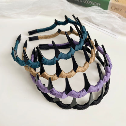 波浪簡約髮箍－商品主圖｜https://igowo.tw/