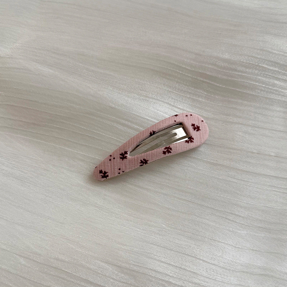 橢圓簡約髮夾