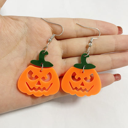 亞克力骷髏耳釘