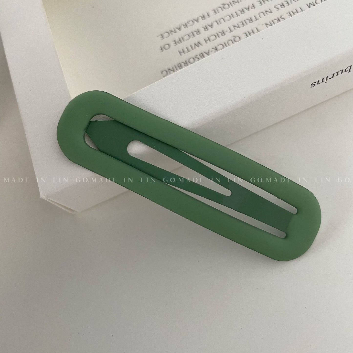 繽紛磨砂簡約髮夾