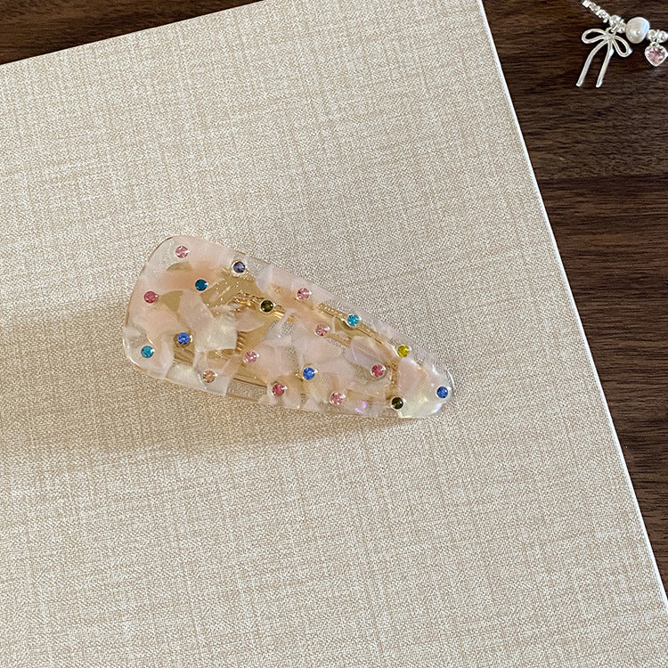鋯石簡約髮夾