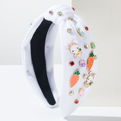 兔子鑲鑽髮箍