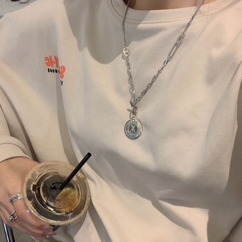 鈦鋼雙層項鍊－細節特寫53｜https://igowo.tw/