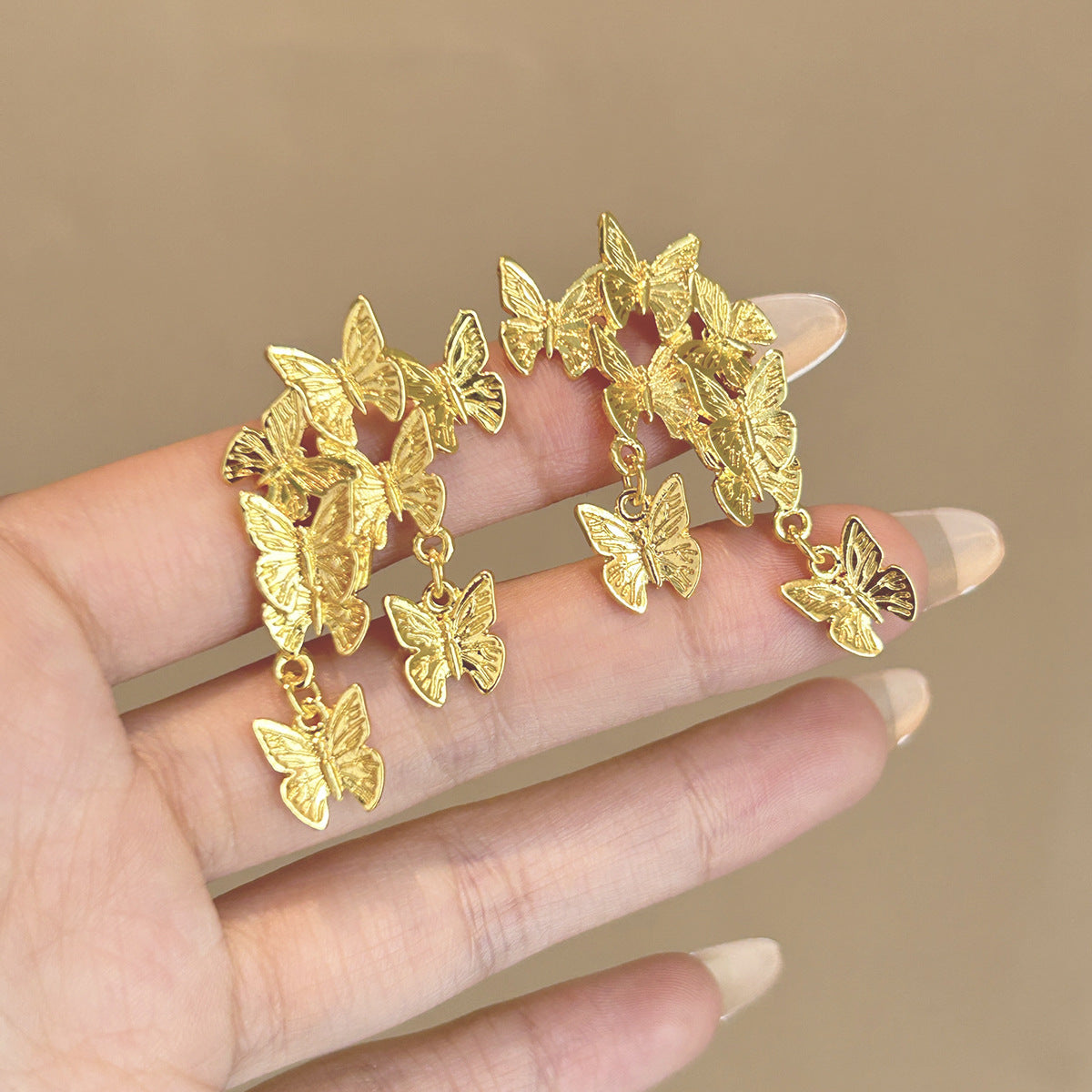 金色銀針復古簡約飾品－3/珍珠款細節｜https://igowo.tw/