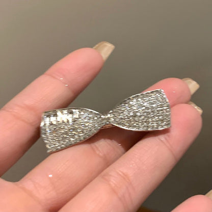 鑲鉆愛心星星發夾套裝y2k甜酷風少女劉海側邊鴨嘴夾高級感發飾女