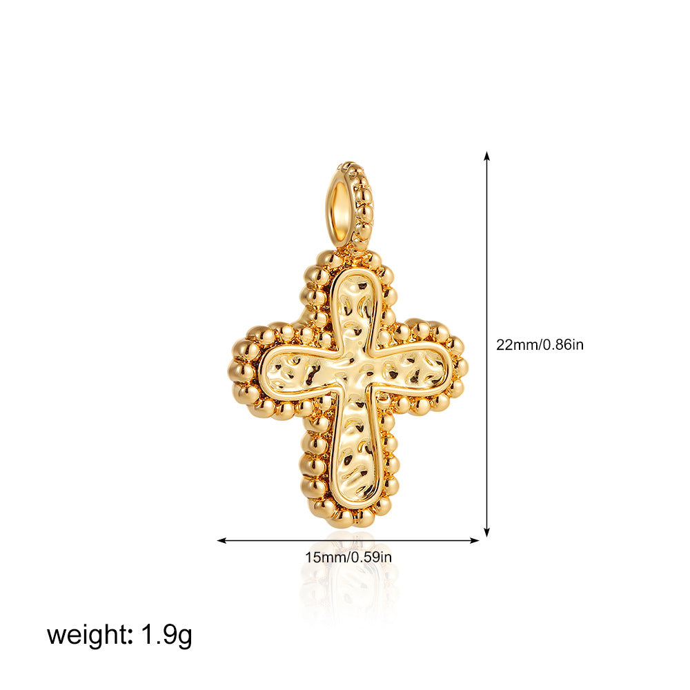 金色鋯石眼睛墜飾項鍊－細節特寫45｜https://igowo.tw/