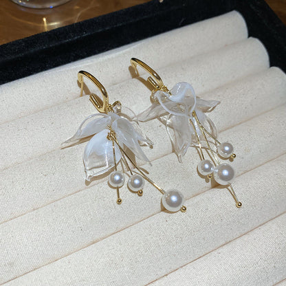 繽紛花朵誇張耳環－細節特寫52｜https://igowo.tw/
