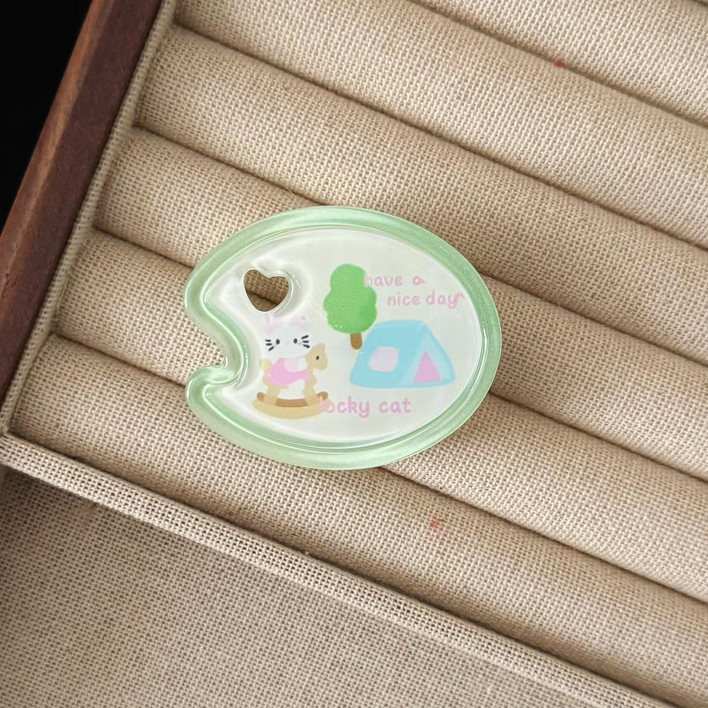 貓咪簡約髮夾