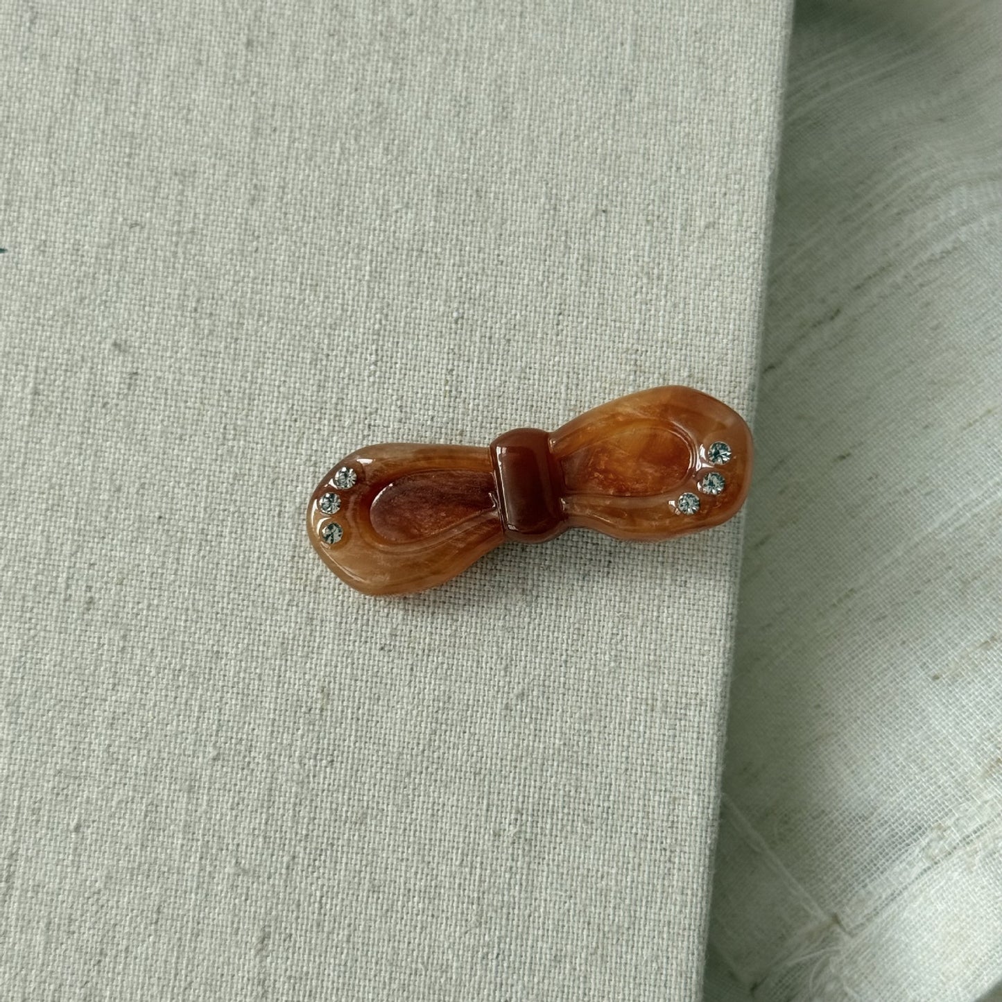 醋酸板材蝴蝶結髮夾