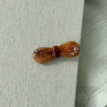 醋酸板材蝴蝶結髮夾