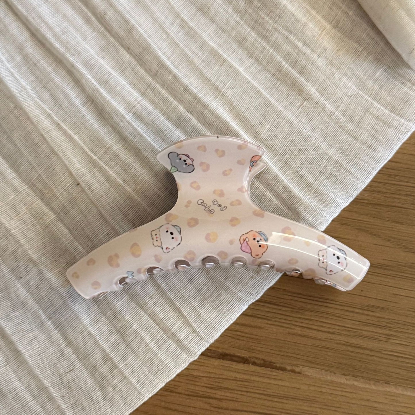 小狗卡通鯊魚夾