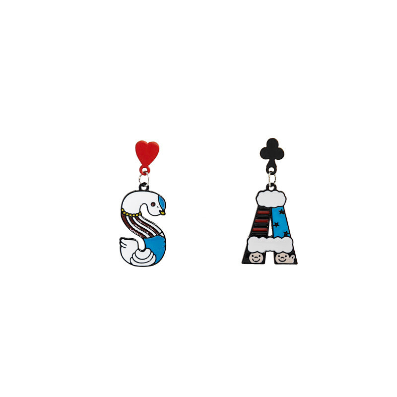 琺瑯蝴蝶結流蘇耳釘－細節特寫6｜https://igowo.tw/