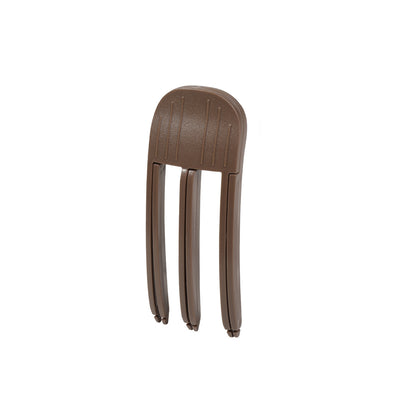 簡約經典髮夾－三齒-大理石粉紫款細節｜https://igowo.tw/