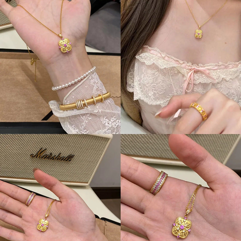 拉絲墜飾項鍊－商品主圖｜https://igowo.tw/