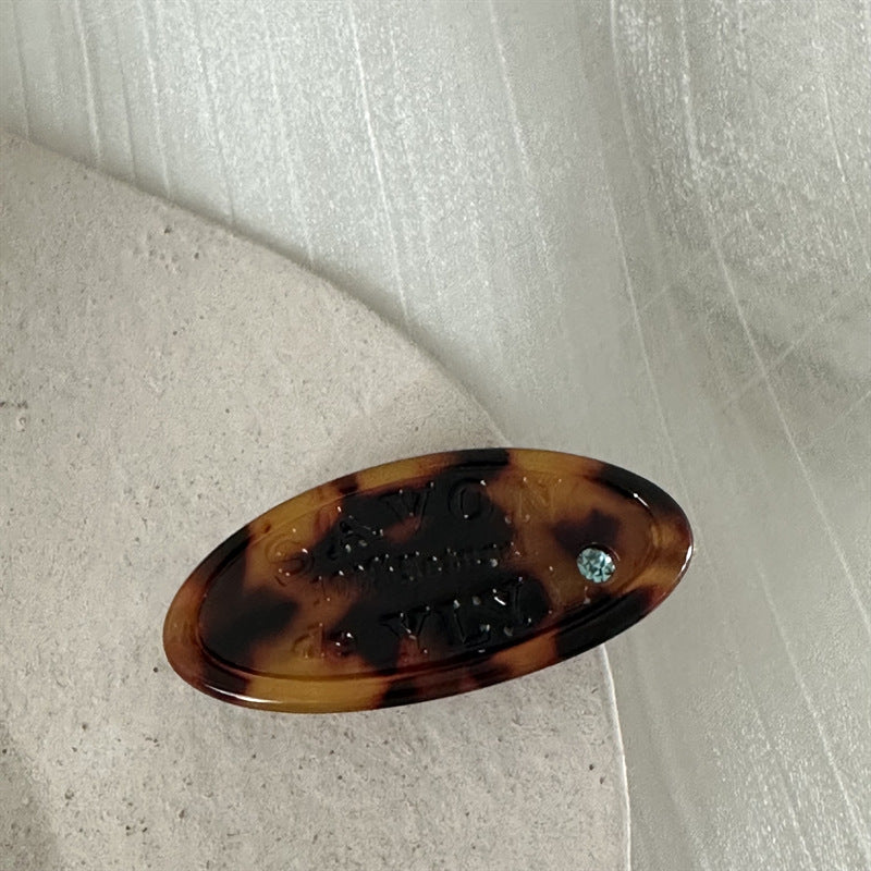 鋯石簡約髮夾