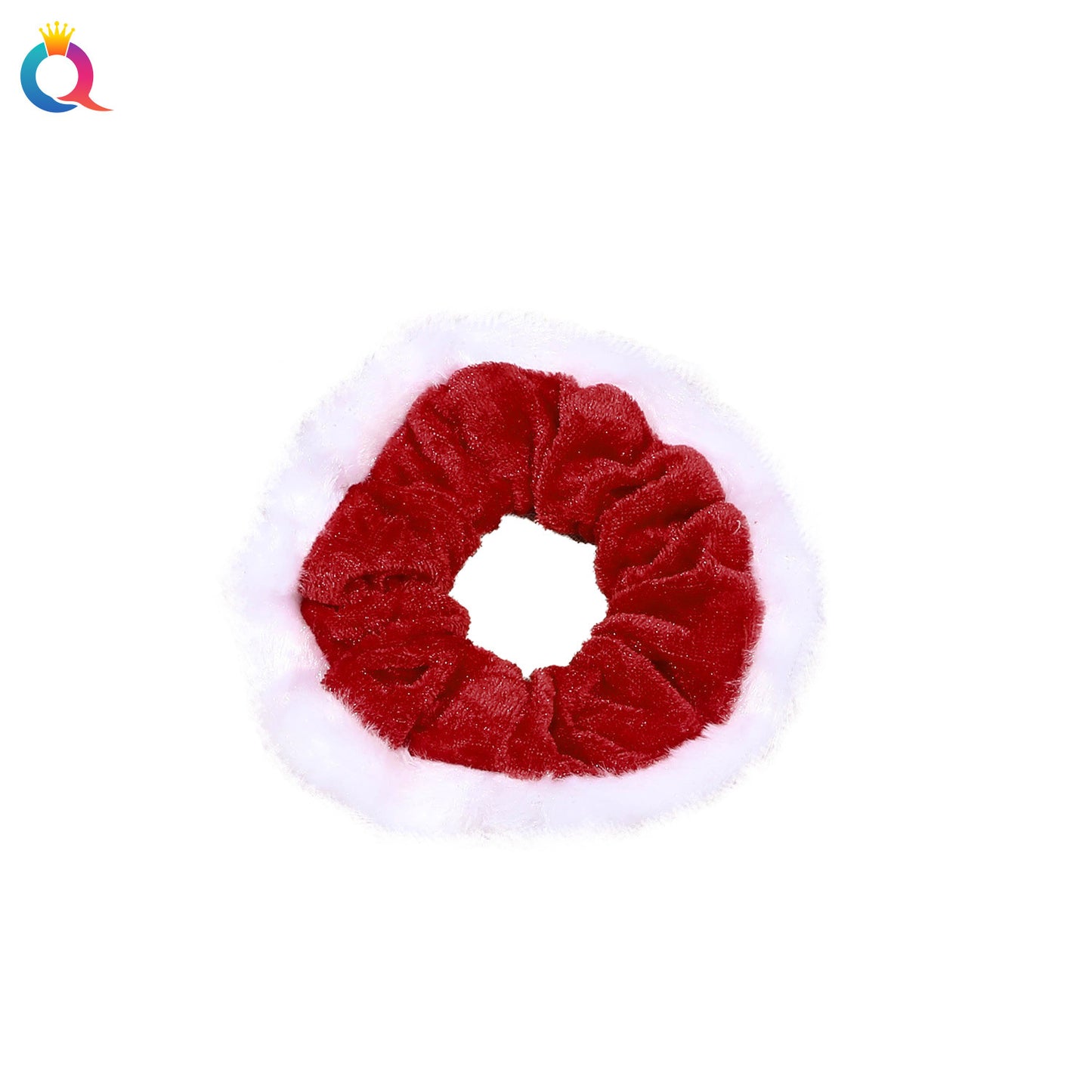 絨面彈力繩大腸圈髮圈－細節特寫2｜https://igowo.tw/
