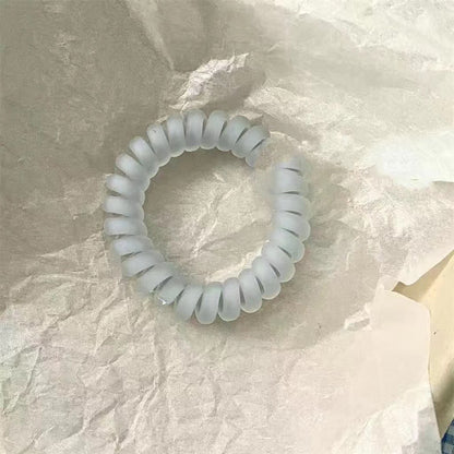 彈力繩磨砂髮圈