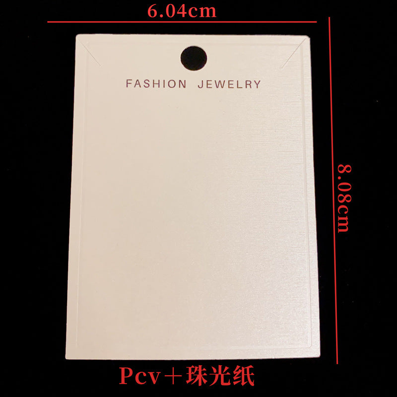 簡約經典耳環－定製卡款細節6｜https://igowo.tw/
