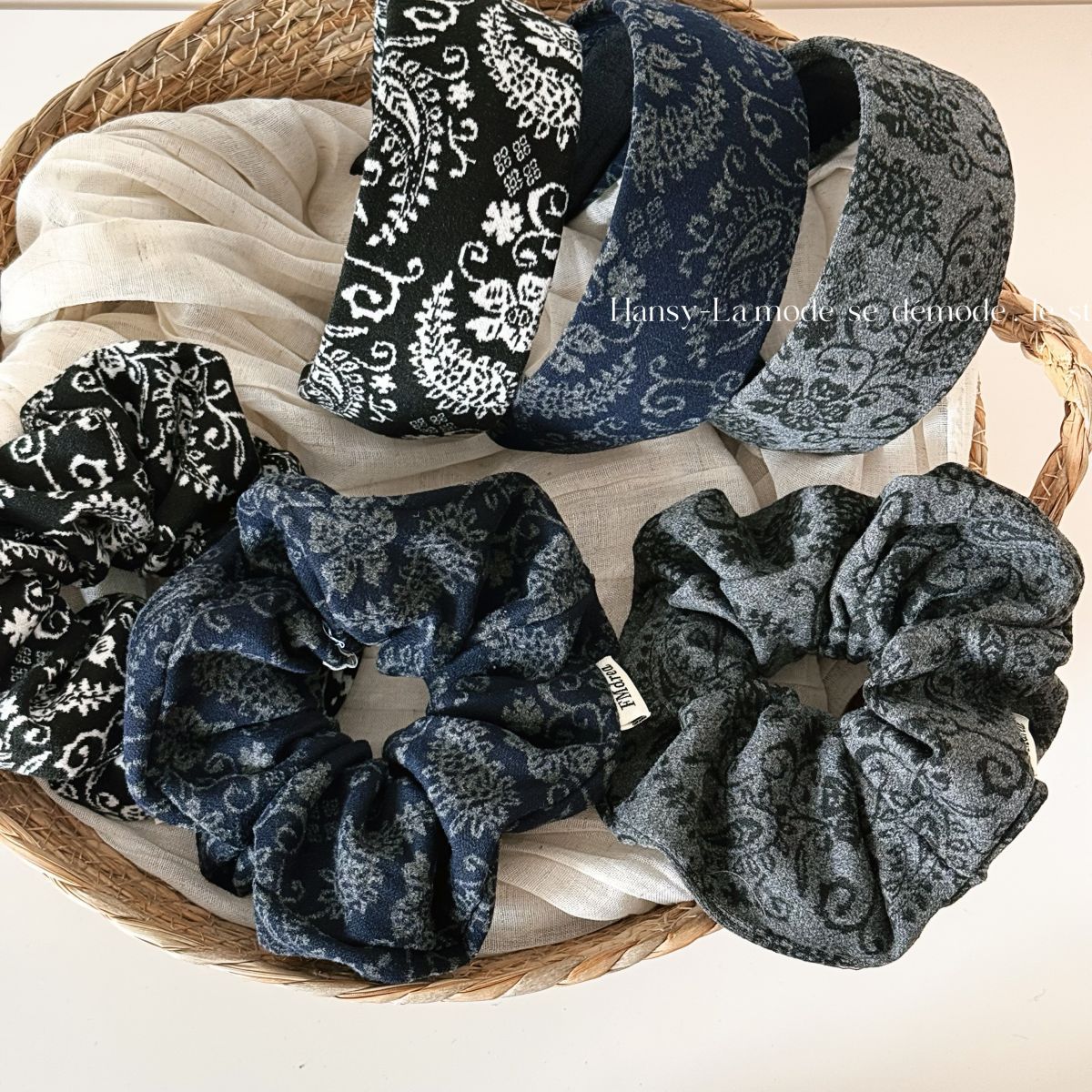 寬版簡約髮箍－商品主圖｜https://igowo.tw/