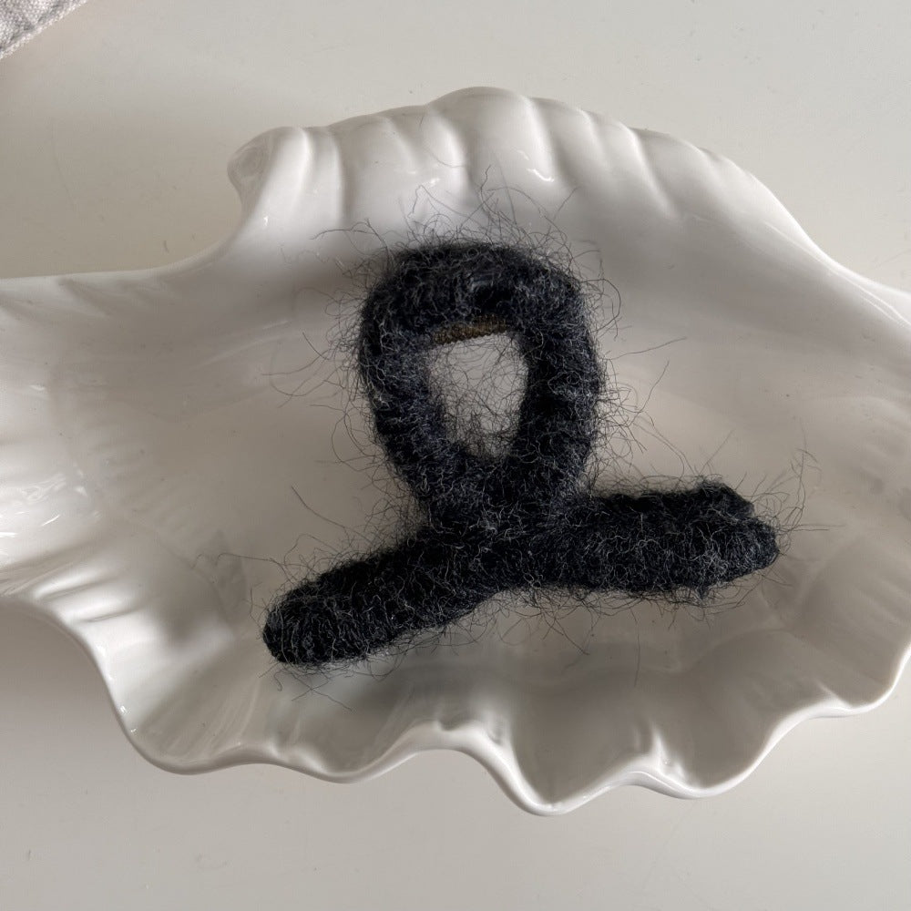 纏繞簡約鯊魚夾
