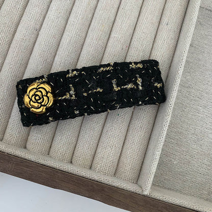 山茶花簡約髮夾
