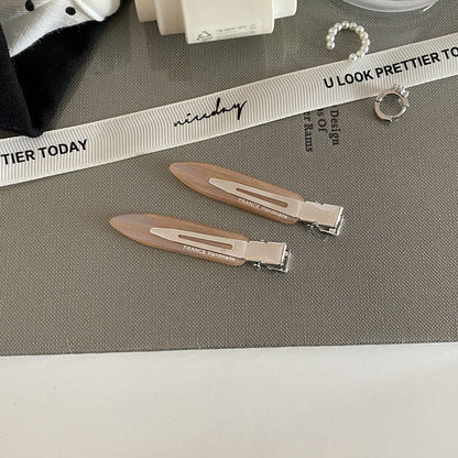 醋酸板材字母簡約髮夾