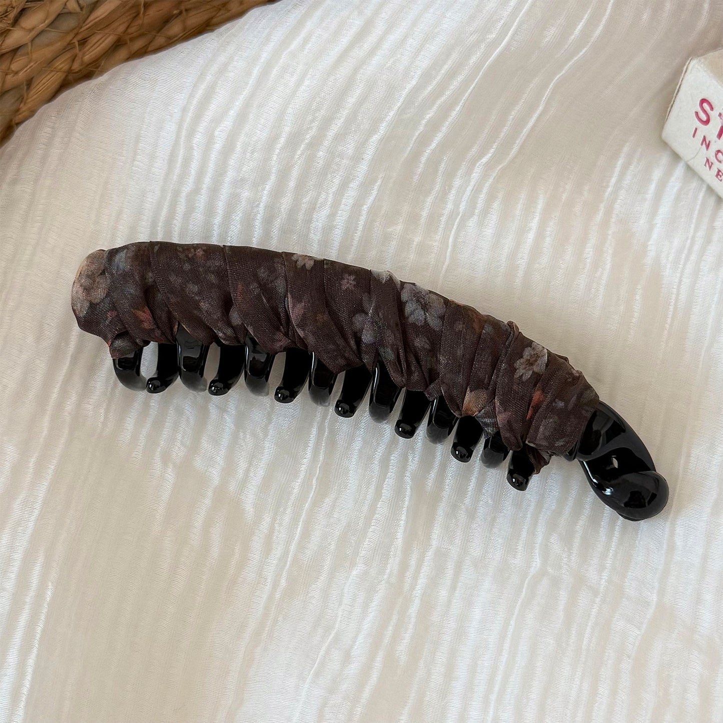 網紗纏繞復古髮夾
