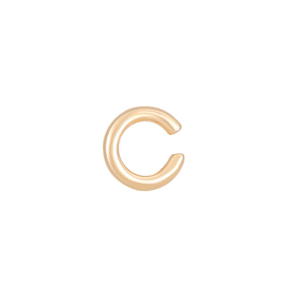 金屬C形免耳洞耳夾－細節特寫4｜https://igowo.tw/