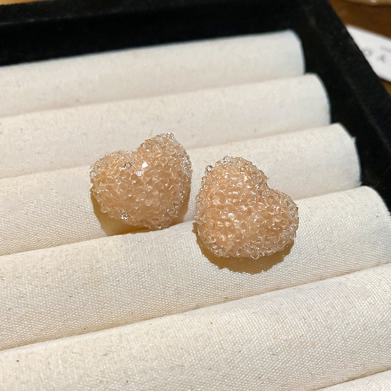 彩色樹脂圓片誇張耳環－細節特寫40｜https://igowo.tw/