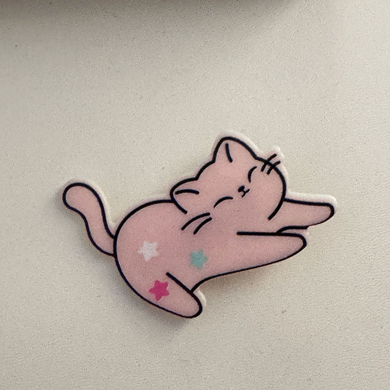 星星小熊髮夾－星星動物-小魚款細節｜https://igowo.tw/
