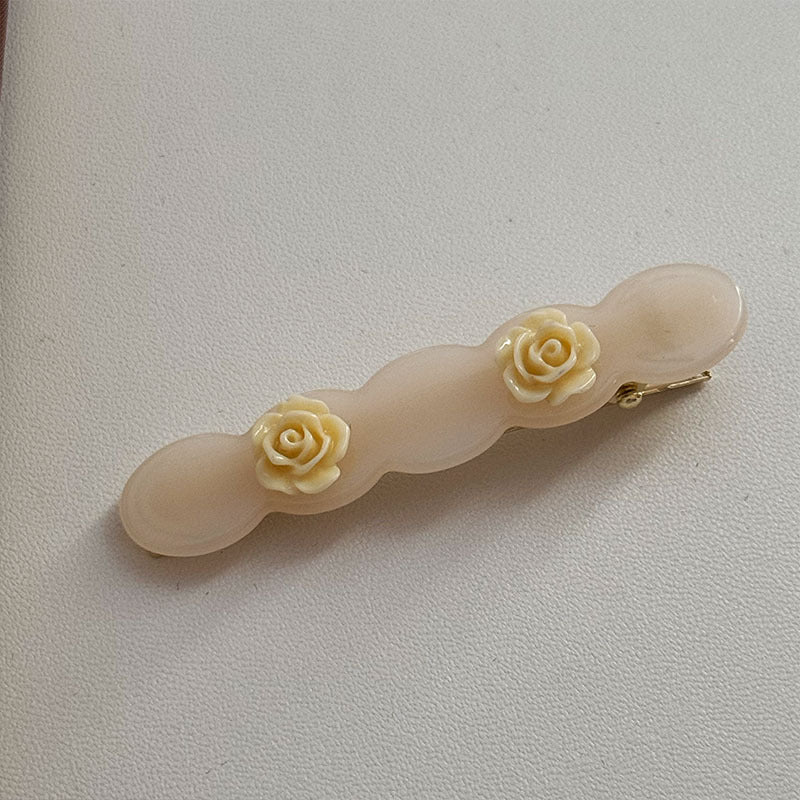 醋酸板材玫瑰髮夾