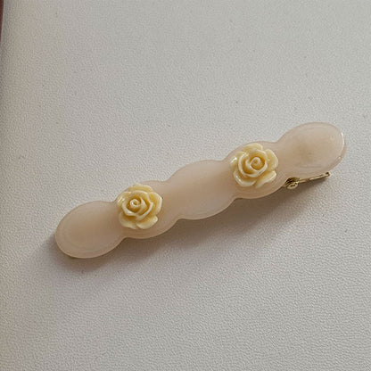 醋酸板材玫瑰髮夾